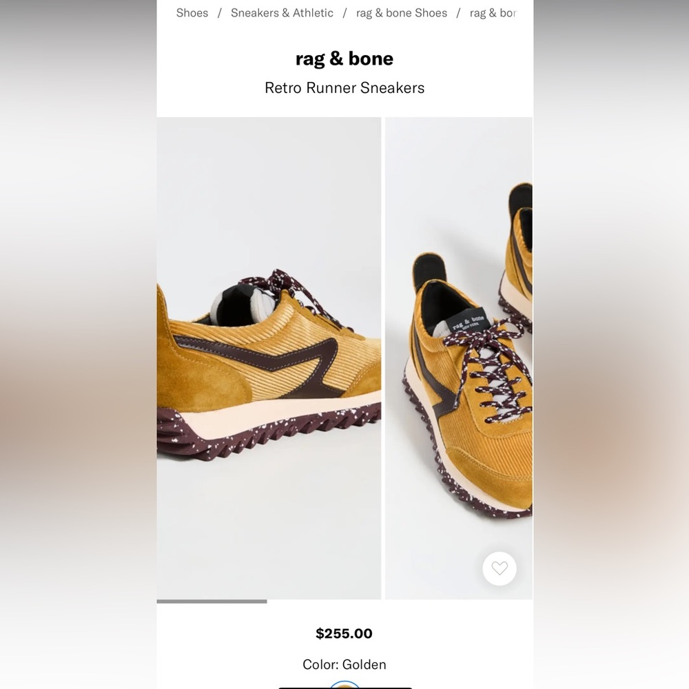 Rag and Bone Retro Running Sneakers